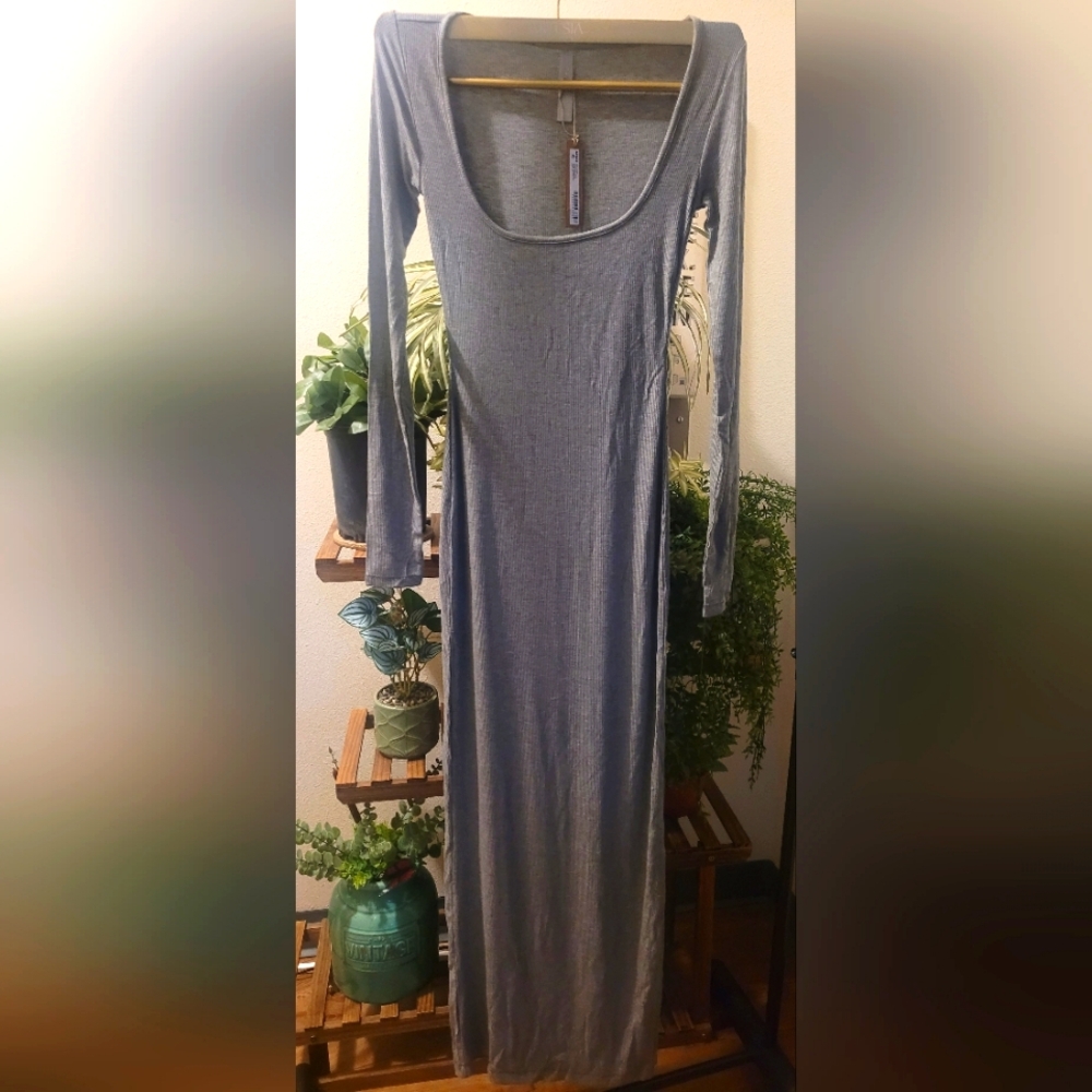 Skims Soft Lounge Long Sleeve Dress